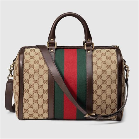 gucci canvas boston bag|gucci boston bags for sale.